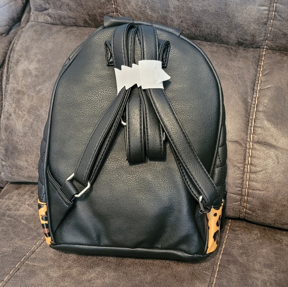 Josie and the Pussycats black and animal print mini backpack, NWT - Picture 3 of 5